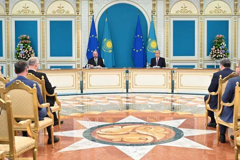 Токаев: С Шарлем Мишелем обсудили важность укрепления стратегического партнерства