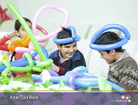 Azer Turk Bank participates in children care project