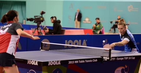 Bakıda stolüstü tennis üzrə Avropa “Top-16” kuboku yarışı davam edir
