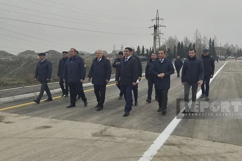Xaçmazda uçan körpünün yerində inşa edilmiş yeni körpü istifadəyə verilib