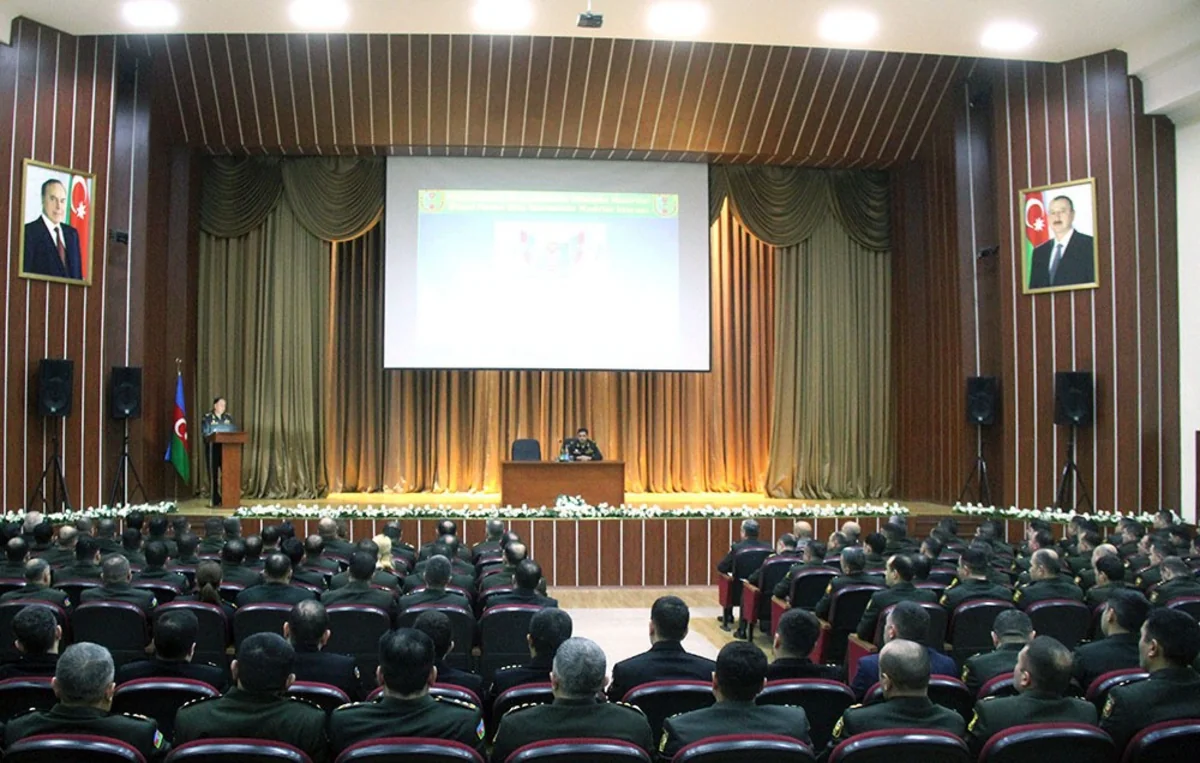 Azerbaijan Army conducted methodological training sessions with staff of Personnel Bodies