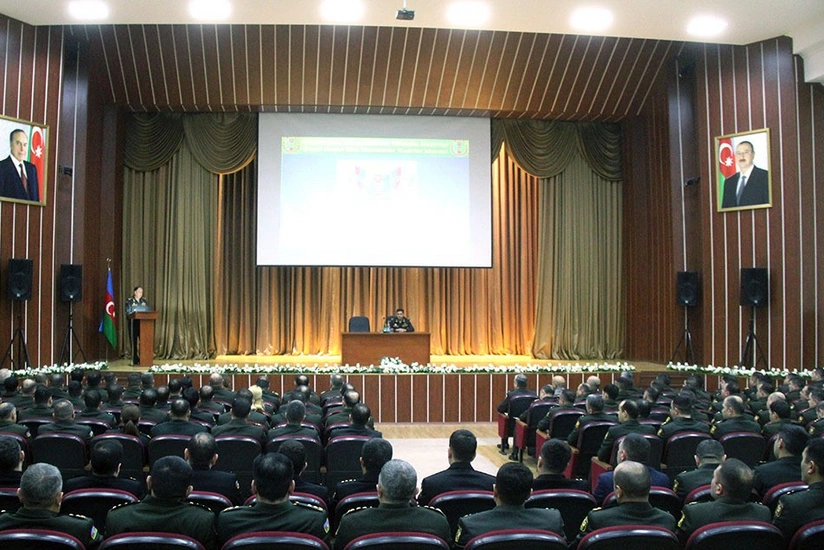 Прошли учебно-методические сборы с сотрудниками кадровых органов Азербайджанской армии