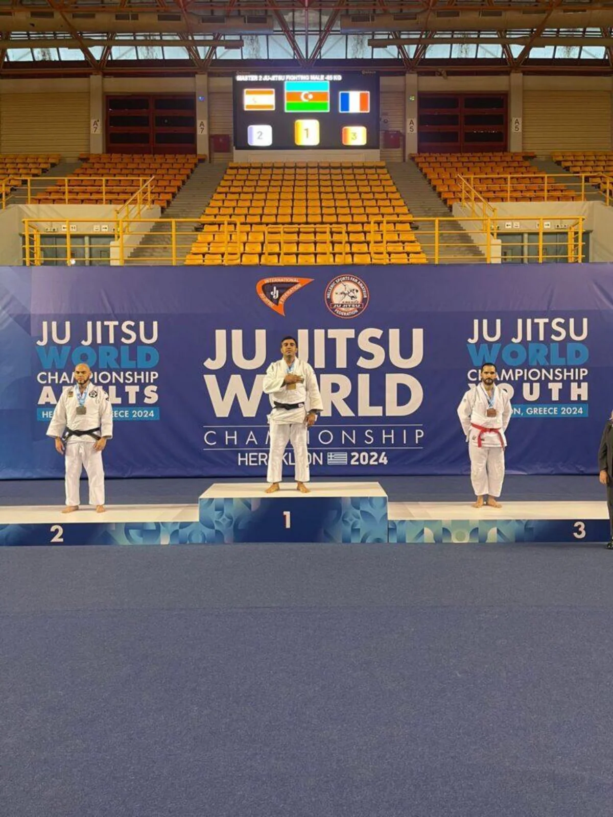 Azərbaycan təmsilçiləri ciu-citsu üzrə dünya çempionatında qızıl və bürünc medal qazanıblar