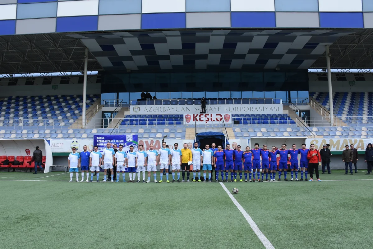 Dövlət qulluqçuları və jurnalistlər arasında futbol üzrə yoldaşlıq görüşü keçirilib