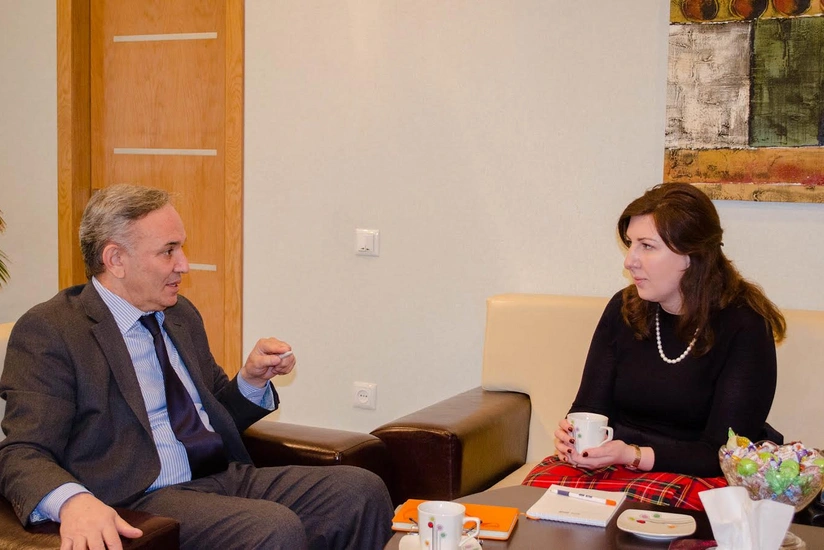 Avropa Şuranın İnformasiya Cəmiyyəti İdarəsinin proqram rəhbəri Mətbuat Şurasında olub