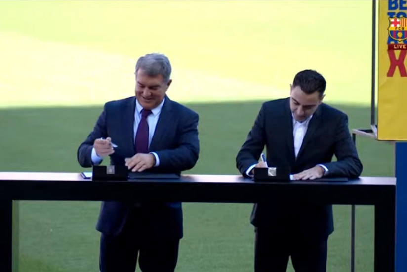 Барселона представила нового главного тренера