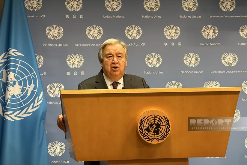 Quterreş: Yaxın Şərqdə gərginliyin qarşısının alınması üçün bölgə liderləri ilə əlaqə saxlayırıq