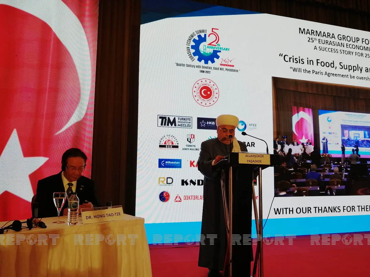 QMİ sədri: Bəşəriyyətin gələcəyinə təhlükə yaradan problemlərin əsas mənbəyi ilahi düzənin pozulmasıdır
