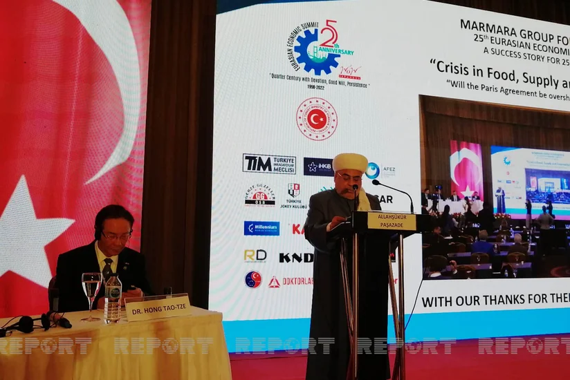 QMİ sədri: Bəşəriyyətin gələcəyinə təhlükə yaradan problemlərin əsas mənbəyi ilahi düzənin pozulmasıdır