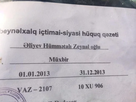 Bakıda jurnalist ağır qəza törədib - FOTOLAR