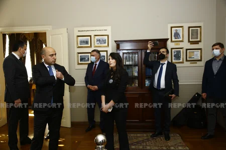 Emin Əmrullayevin Gürcüstana səfəri başlayıb