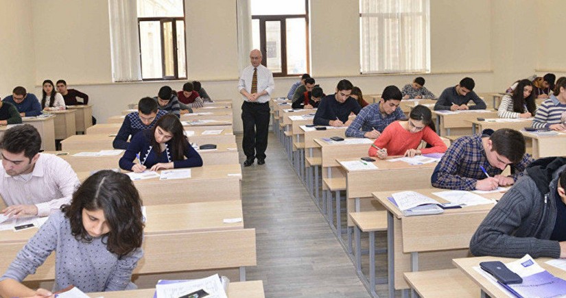 Həftəsonu 20 min 549 bakalavr magistraturaya imtahan verəcək