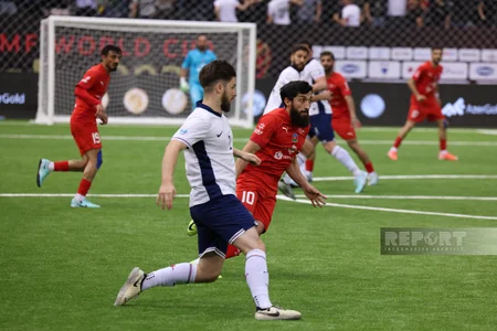 Azərbaycanın minifutbol millisi Bakıda keçirilən dünya çempionatında adını yarımfinala yazdırıb