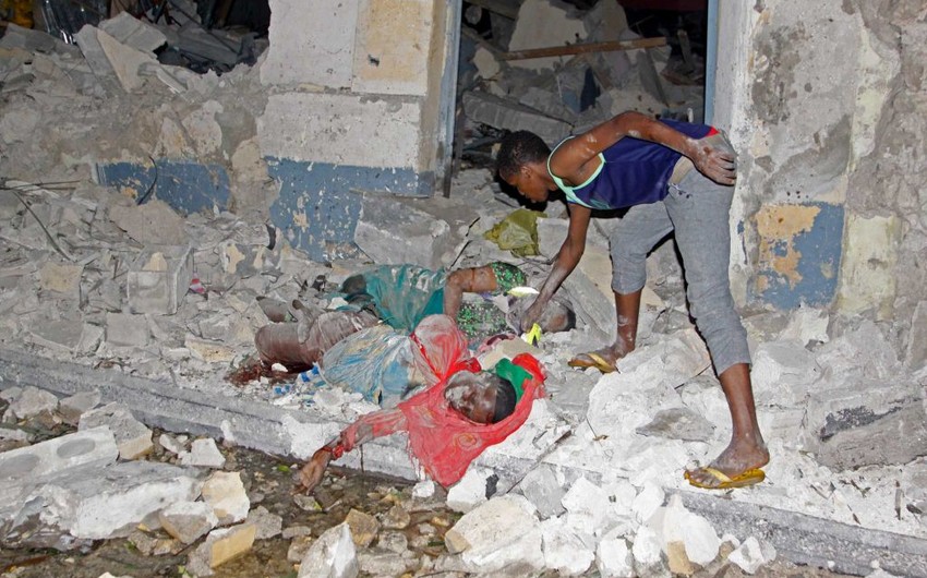​Somalidə otelə hücum nəticəsində 14 nəfər həlak olub