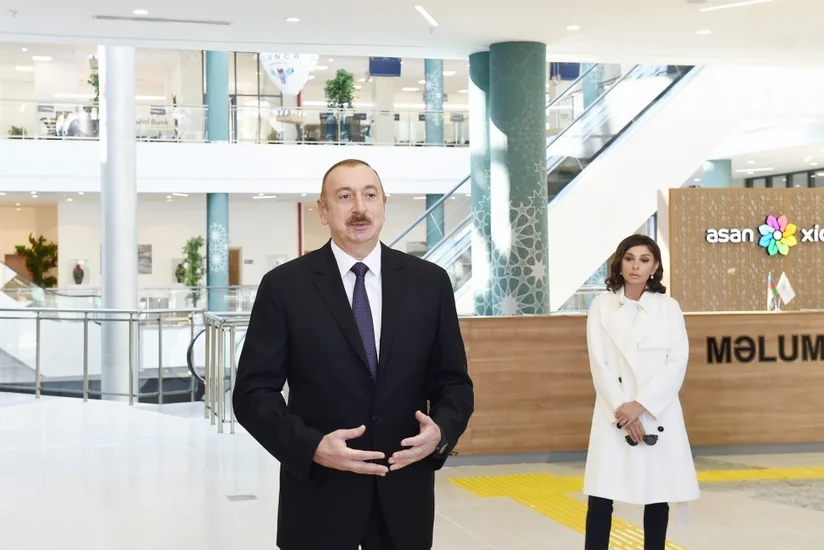 İlham Əliyev: Azərbaycanda bütün sahələrdə şəffaflıq, dürüstlük “ASAN xidmət” mərkəzlərinin səviyyəsinə qalxmalıdır