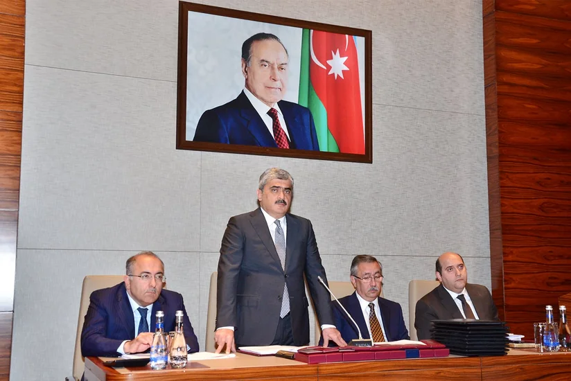 Maliyyə Nazirliyində geniş kollegiya iclası keçirilib