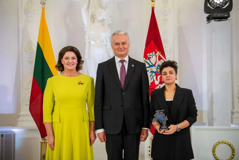 Azərbaycanlı diaspor təşkilatının rəhbərinə “Litvanın Gücü” mükafatı verilib