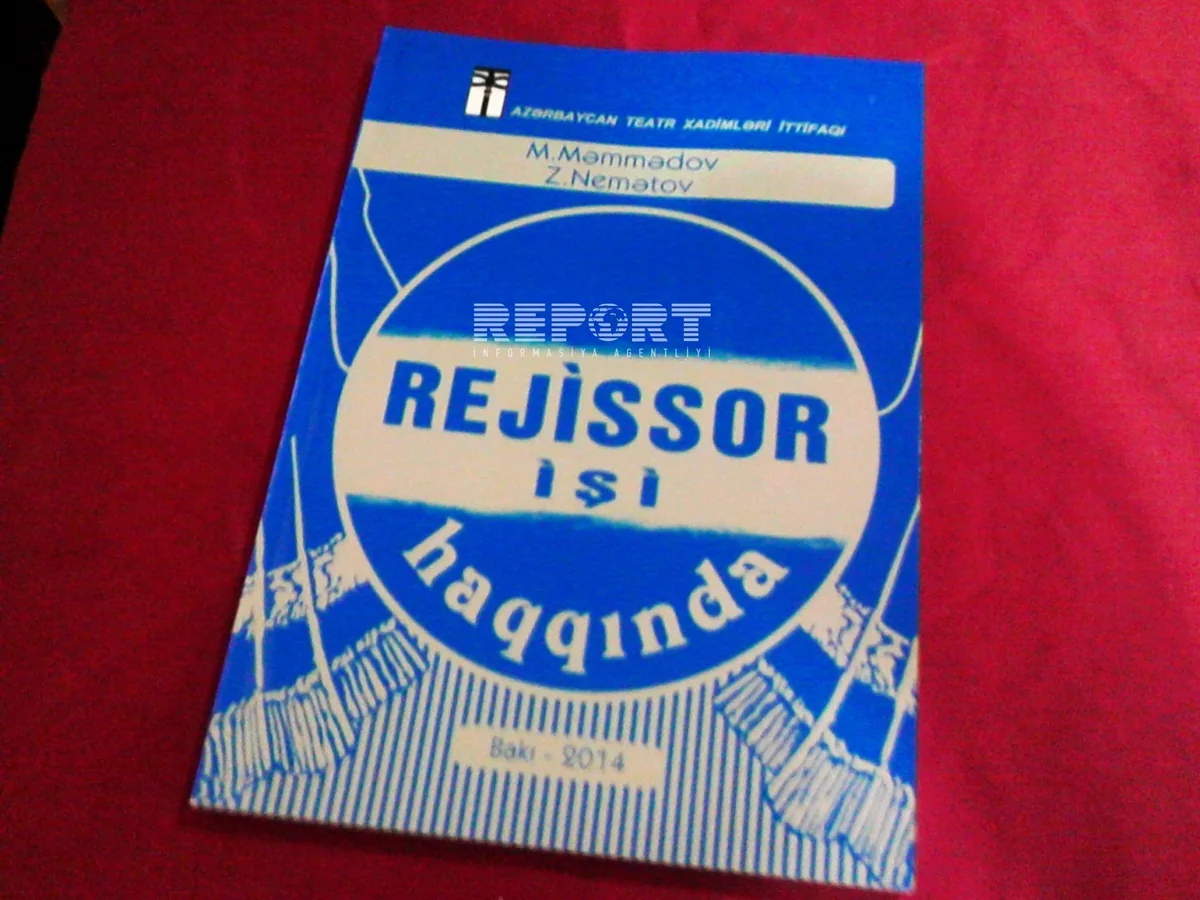 Rejissor işi haqqında kitab təqdim edilib