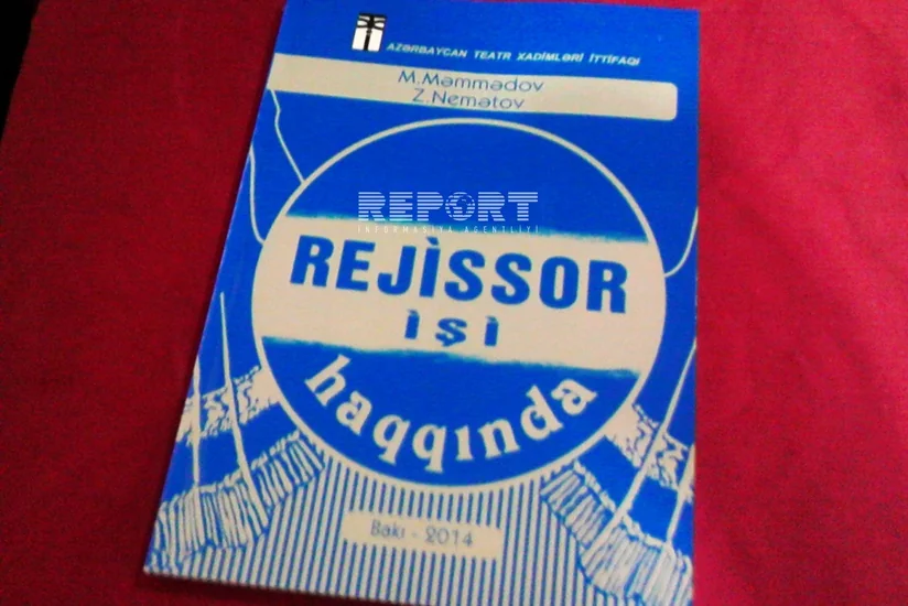 Rejissor işi haqqında kitab təqdim edilib