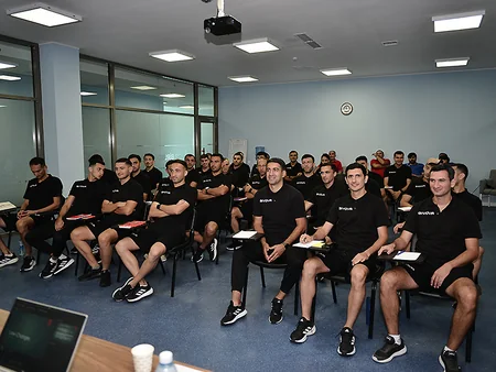 Azərbaycanın futbol hakimlərinin təlim-məşq toplanışı olub