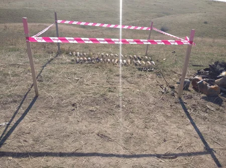 ANAMA 175 partlamamış hərbi sursat və 2 dron aşkarladı