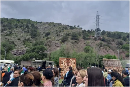 Exhibition titled ‘This is how a carpet was made’ opened in Lachin