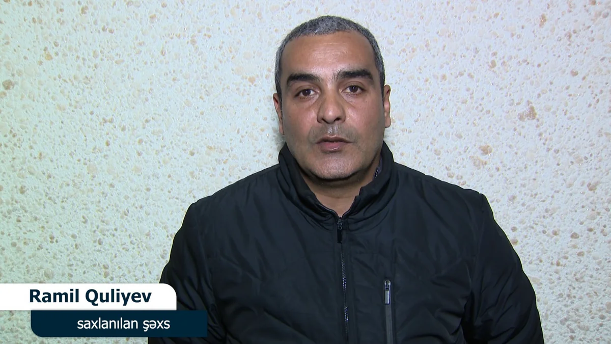 Bakıda sərxoş vəziyyətdə avtomobillərə qəsdən ziyan vuran şəxs saxlanılıb