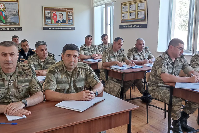В инженерных войсках ВС Азербайджана проведены учебно-методические сборы