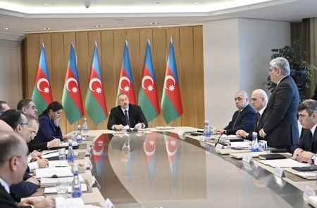President Ilham Aliyev chairs meeting on results of 2019