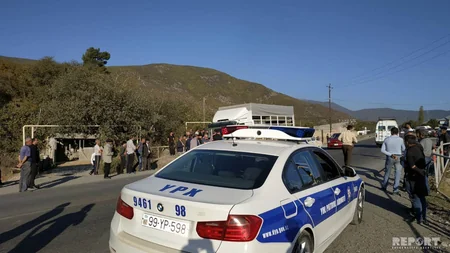 Şəkidə yük avtomobili piyadanı vurub - FOTO