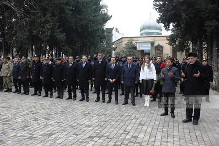 Qərb bölgəsində Ümumxalq Hüzn Günü ilə əlaqədar tədbirlər keçirilib