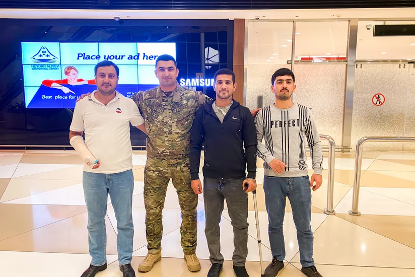 Фонд YAŞAT: Еще 3 ветеранов вернулись из Турции после лечения