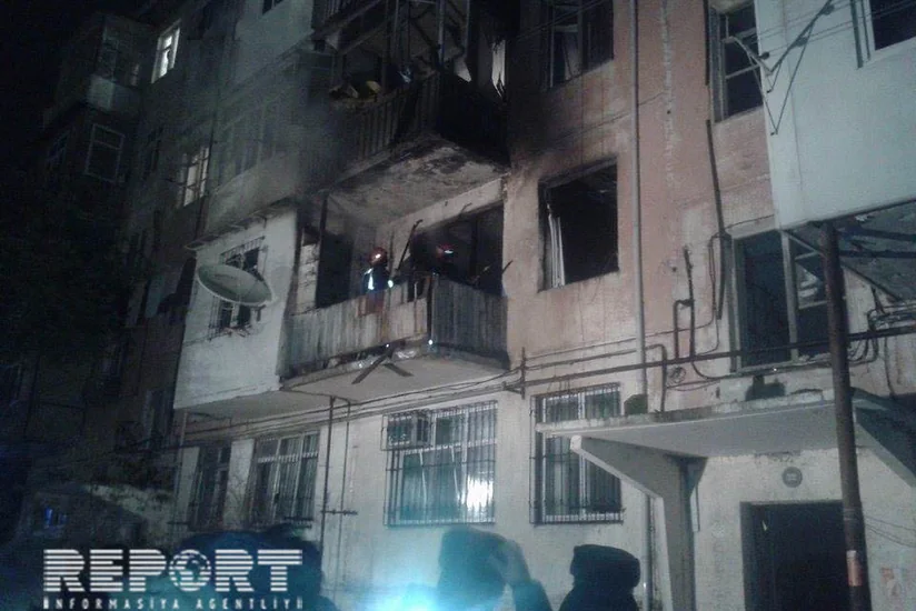 FHN Bakıda mənzildə baş vermiş partlayışla bağlı məlumat yayıb