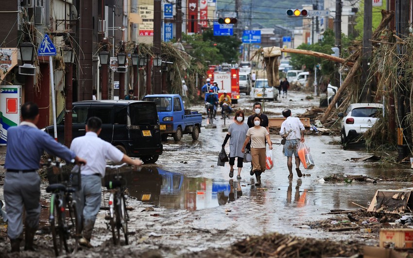 Over 400,000 ordered to evacuate due heavy rain in Japan