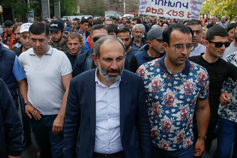 Назарбаев и Саркисян обсудили внутриполитическую ситуацию в Армении