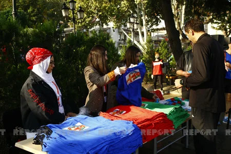 Tbilisi-Rustavi marathon dedicated to Independence Day of Azerbaijan ends
