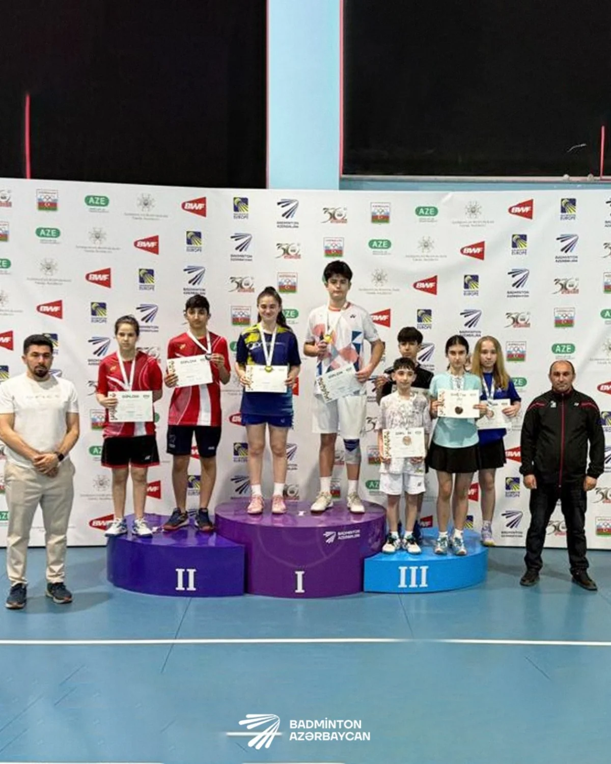 Badminton üzrə U-17 Azərbaycan birinciliyinin qalibləri müəyyənləşib