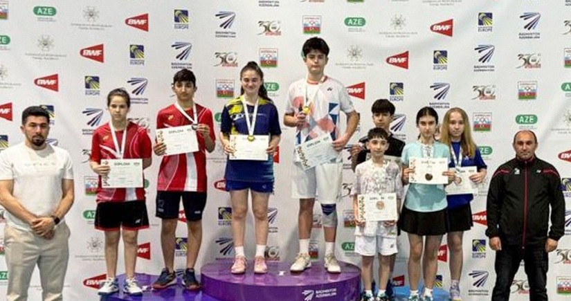Badminton üzrə U-17 Azərbaycan birinciliyinin qalibləri müəyyənləşib