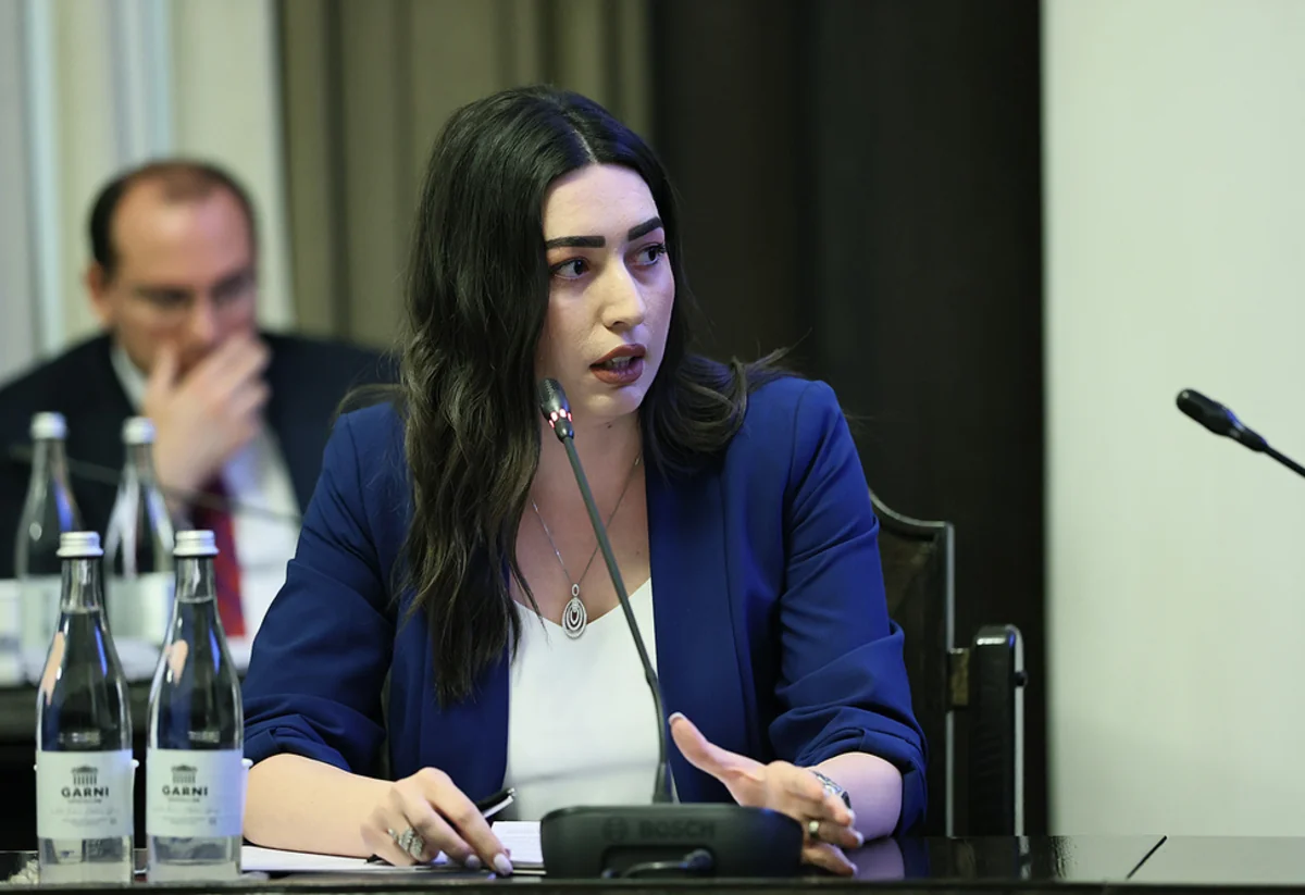 Armenian interior minister to go on maternity leave