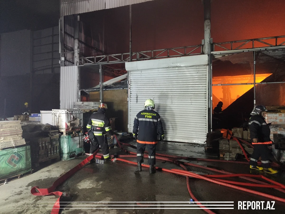 “EuroHome”dakı yanğının təfərrüatları məlum oldu - RƏSMİ