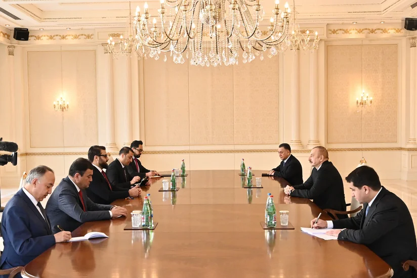 İlham Əliyev Əfqanıstanın milli təhlükəsizlik müşavirini və PA rəhbərini qəbul edib