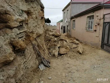 Nazirlik: Badamdardakı uçqun ərazisində yeni təhlükə yoxdur - FOTO - VİDEO