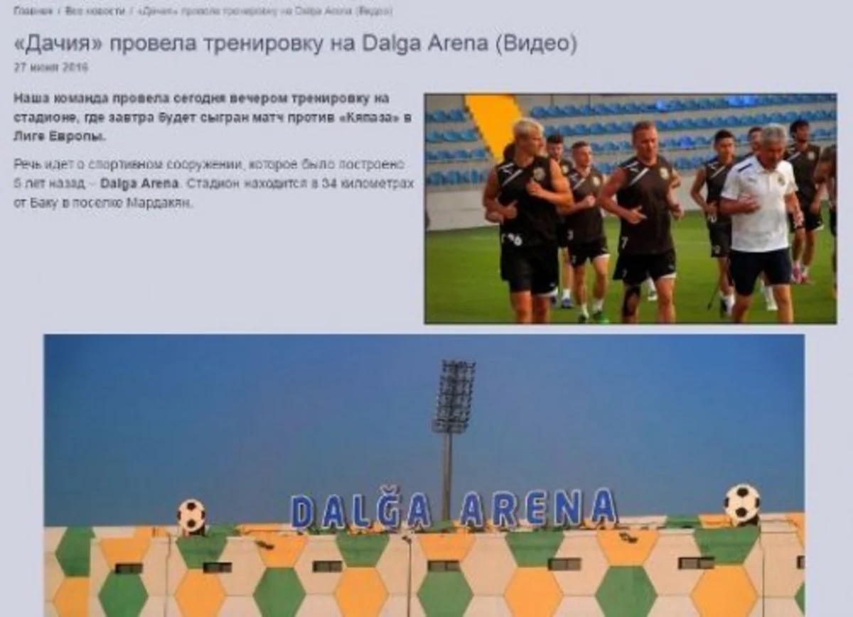 Moldova klubu və prezidenti Azərbaycan xalqından üzr istəyib