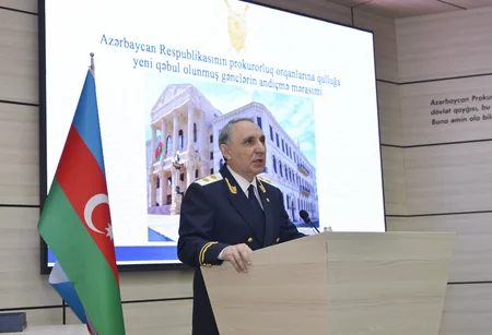 100 nəfər gənc hüquqşünas prokurorluq orqanlarına qulluğa qəbul edilib