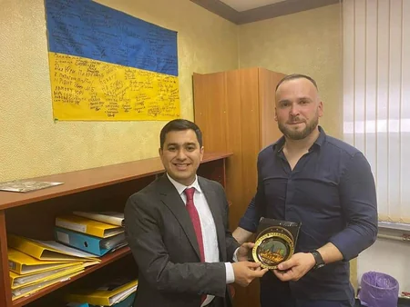 Azərbaycanlı jurnalistlər Ukraynanın media təmsilçiləri və ekspertləri ilə görüşüblər