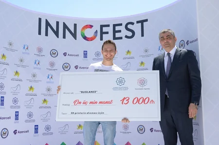 Heydər Əliyev Mərkəzinin parkında “İnnoFest Village” təşkil edilib