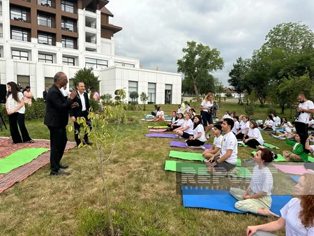 Şabranda Ümumdünya Yoqa Günü qeyd olunub