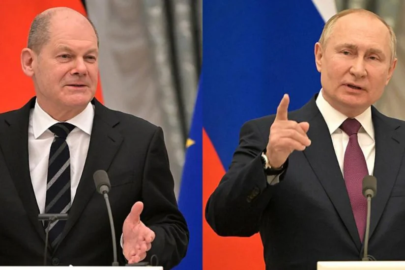 Шольц заверил, что будет продолжать переговоры с Путиным