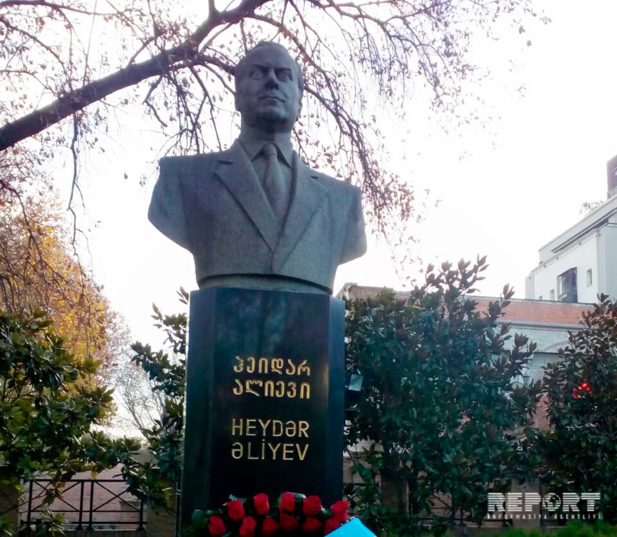 Heydər Əliyevin xatirəsi Gürcüstanda ehtiramla anılıb - YENİLƏNİB