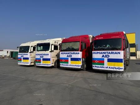 Azerbaijan sends another batch of humanitarian aid to Ukraine
